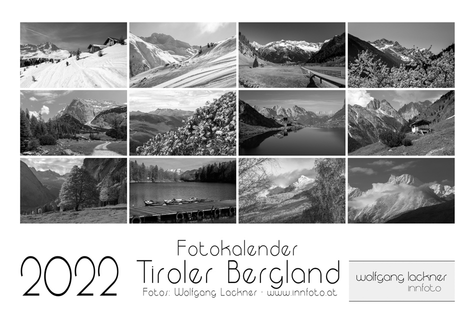 Kalender Tiroler Bergland DBL 2022